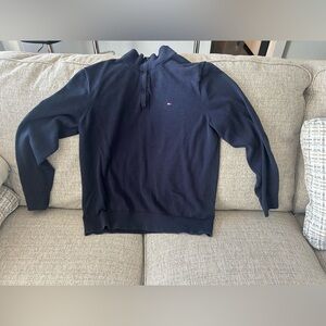 Tommy Hilfiger Men's navy blue Zip-Up Sweater